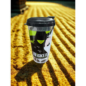 Wicked Musical Themed Travel Tumbler with Lid